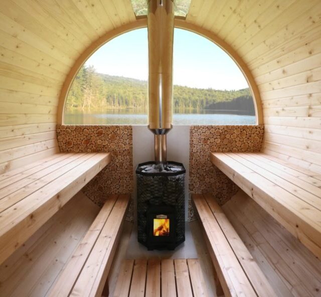 another sauna wood stove