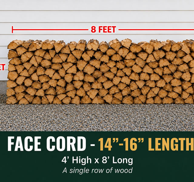 face cord of firewood