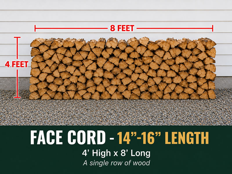 face cord of firewood